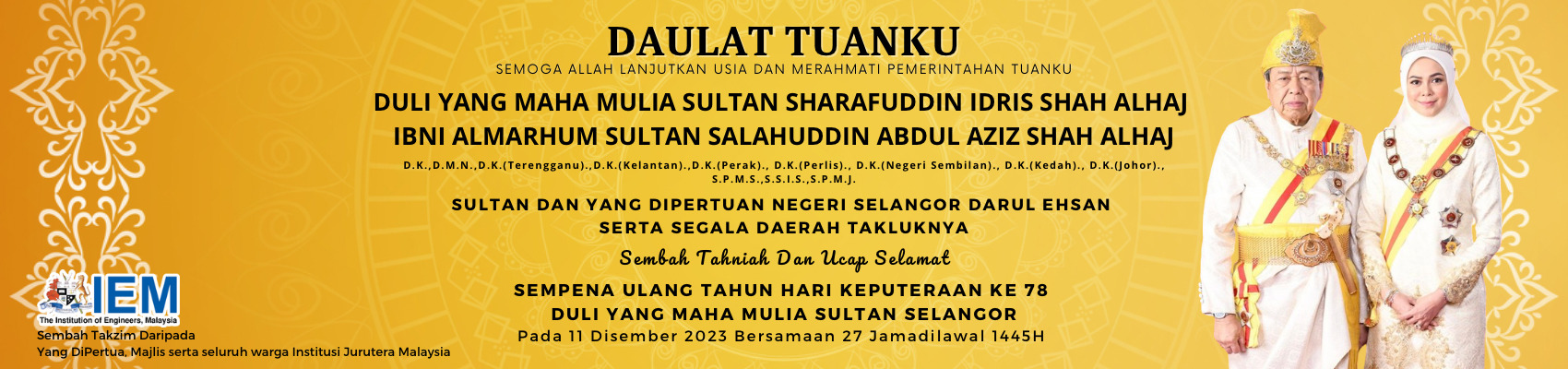 Keputeraan Selangor 2023